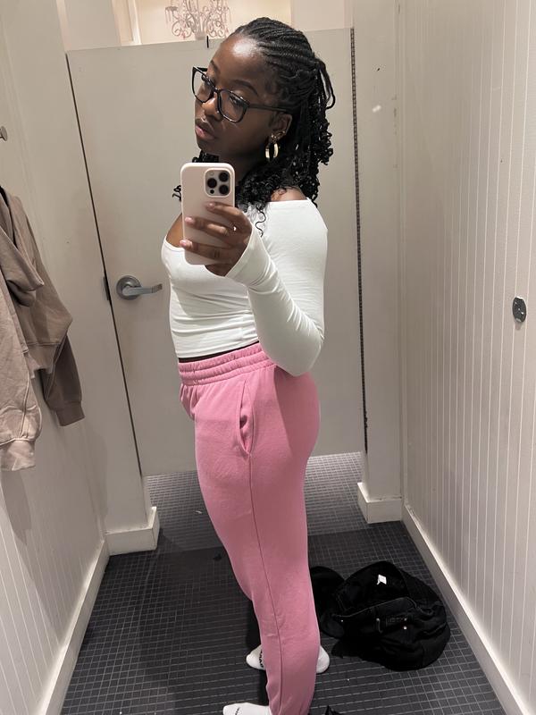 STRAPPY 90S JOGGER PINK