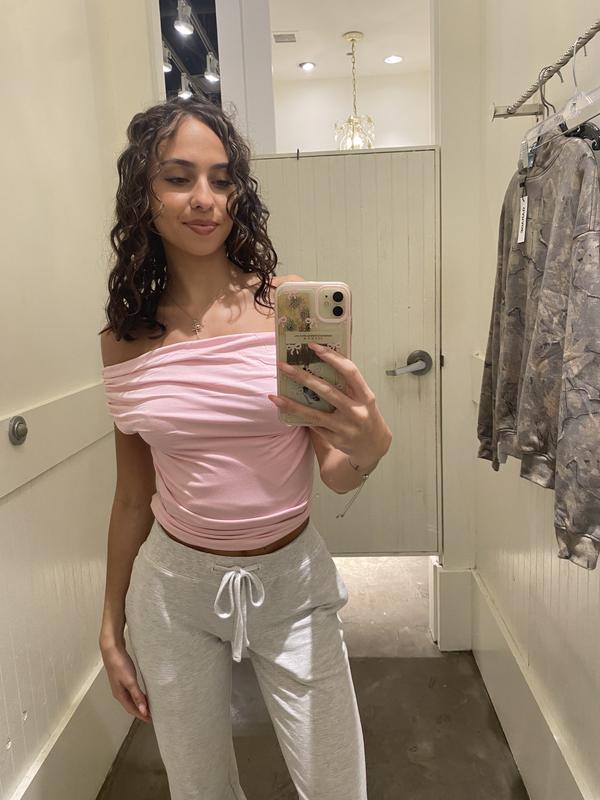 Smooth Off Shoulder T-Shirt