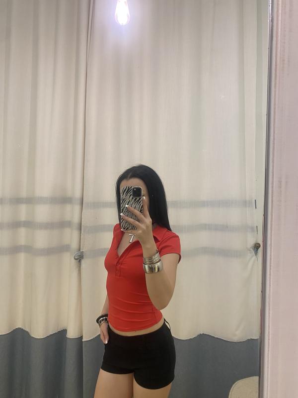 Sleek Short Sleeve Polo Top