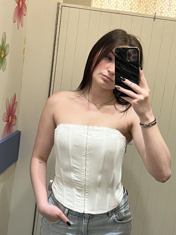 Carolina Lace Trim Corset