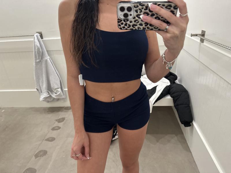 Garage Ribbed Bralette Crop Top