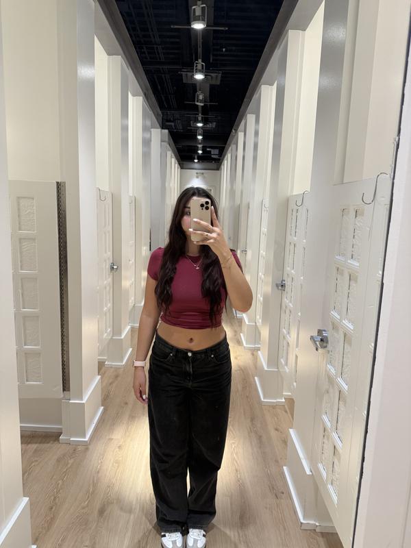 Crewneck Cropped T-Shirt