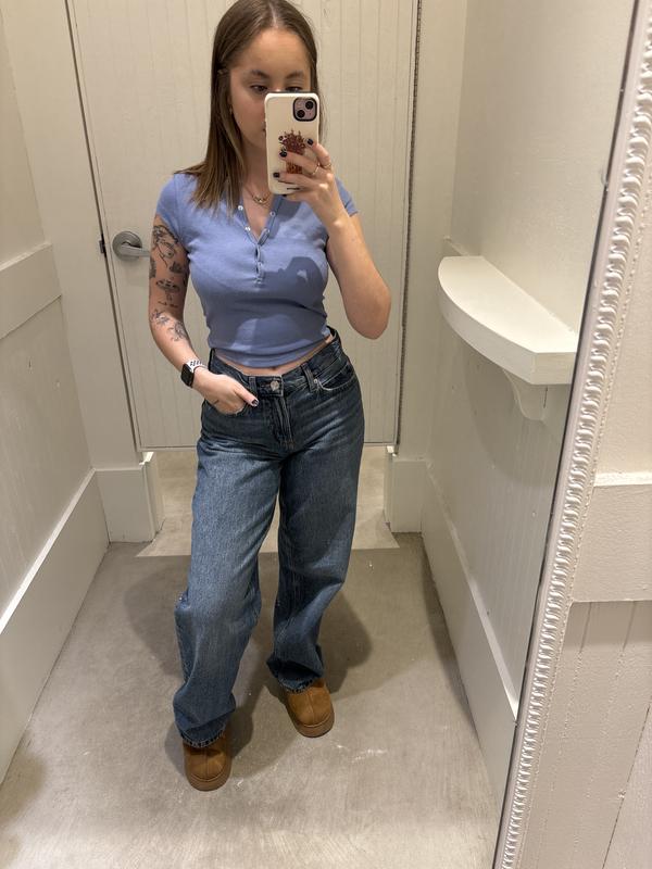 Henley Short Sleeve Top