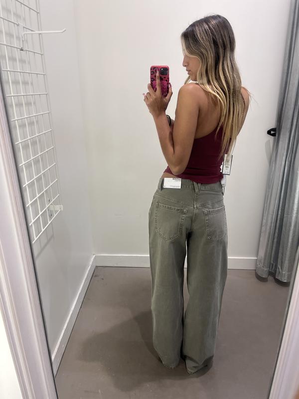 Low Rise Baggy Pants