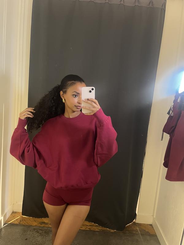 SoftTerry Bubble Crewneck Sweatshirt