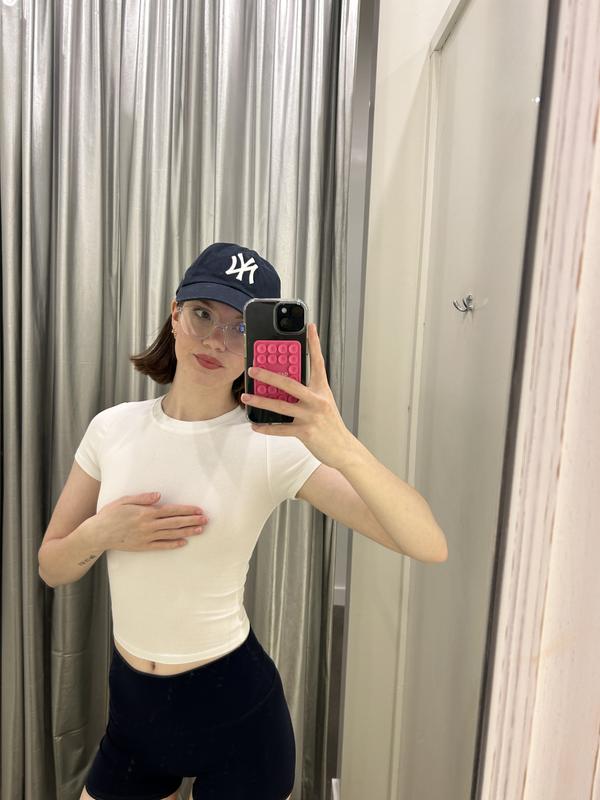 Crewneck Cropped T-Shirt