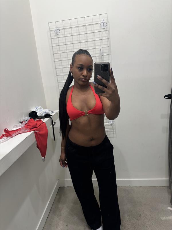 Ring Halter Bikini Top