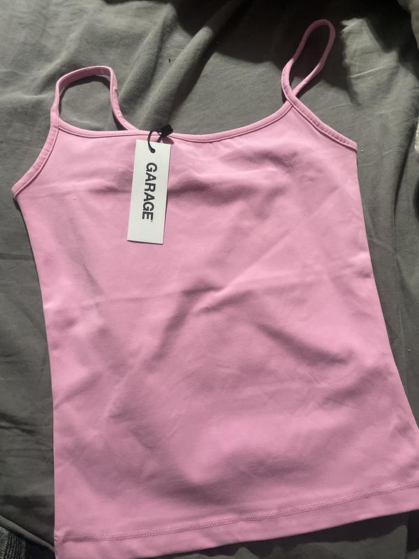 Sleek Scoop Cami Top Pink | Garage