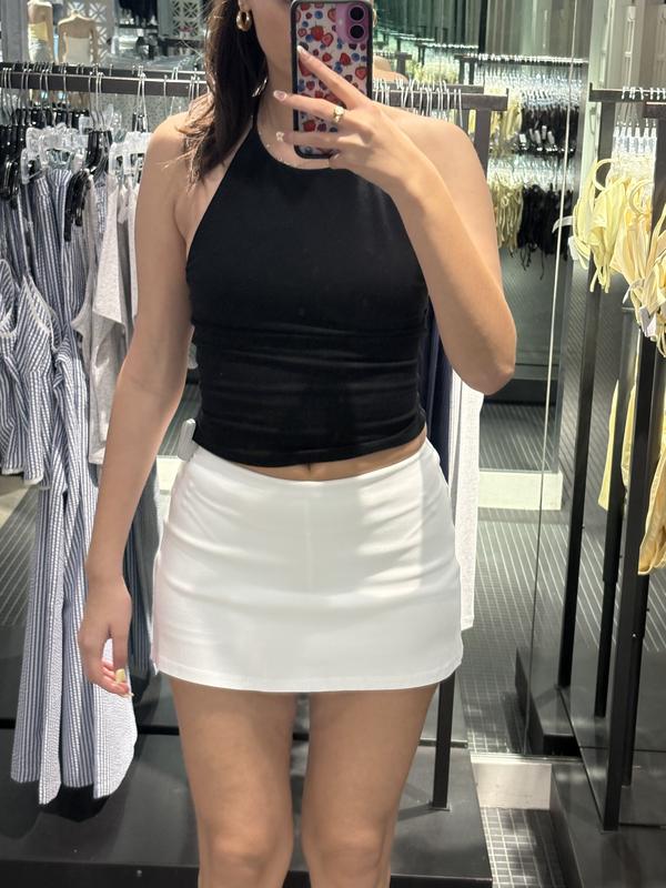 Paris A-Line Micro Skort