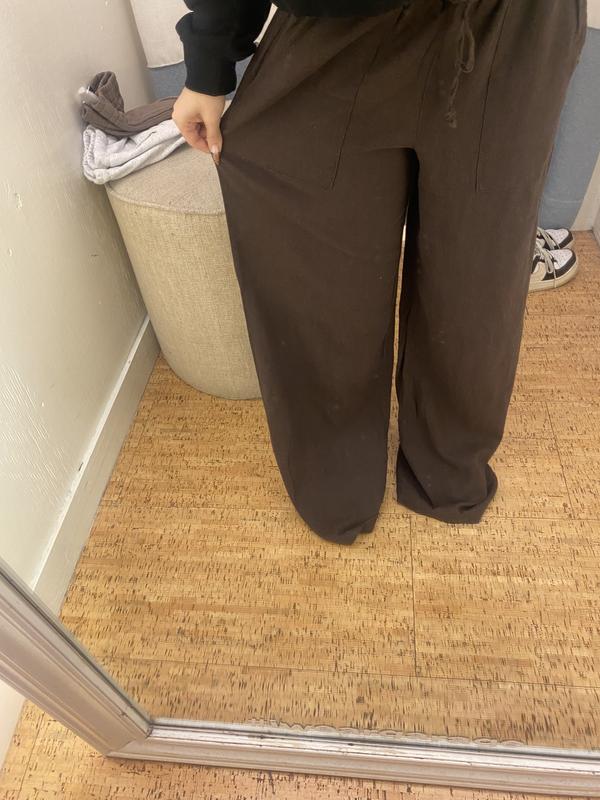 Millie Linen Pull-On Pants