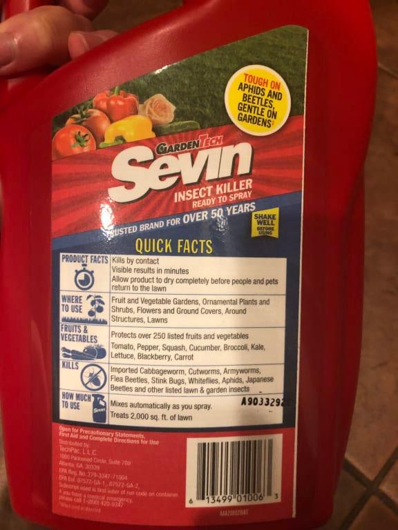 is sevin insect killer safe for dogs