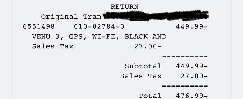 Photo submitted with review of product