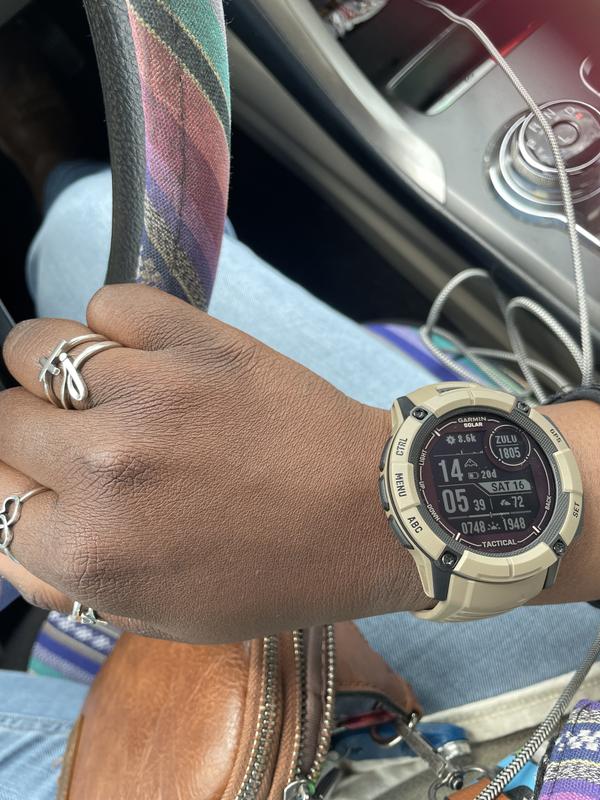 Garmin Instinct 2X Tactical Edition Solar Smart Watch Black