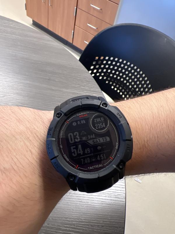 Garmin Instinct 2X Solar Smartwatch Tactical Edition 