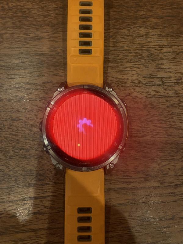 All red screen on attempt to restart