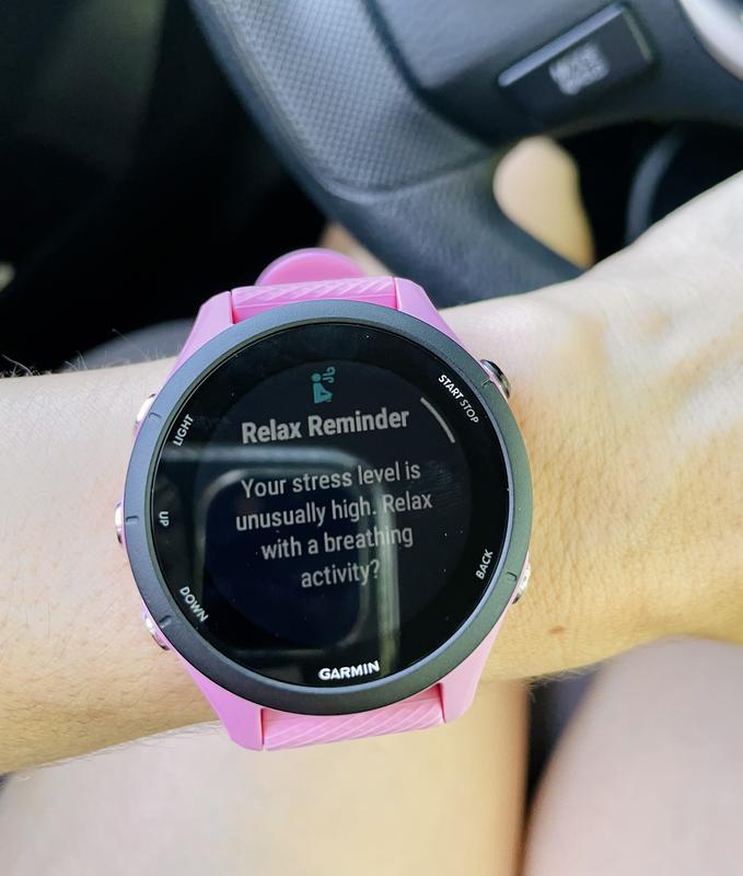 Pretty accurately tracking my stress at parent pick up