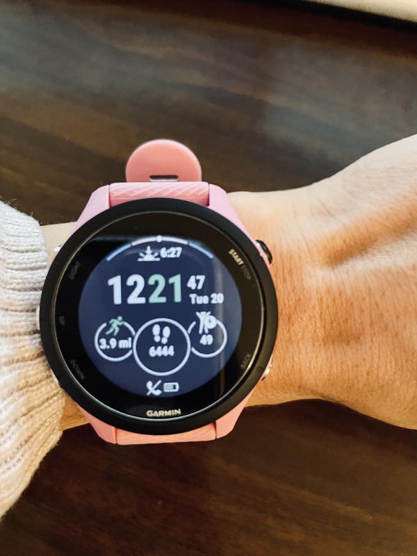 My wrist is very small so it looks big but it’s not