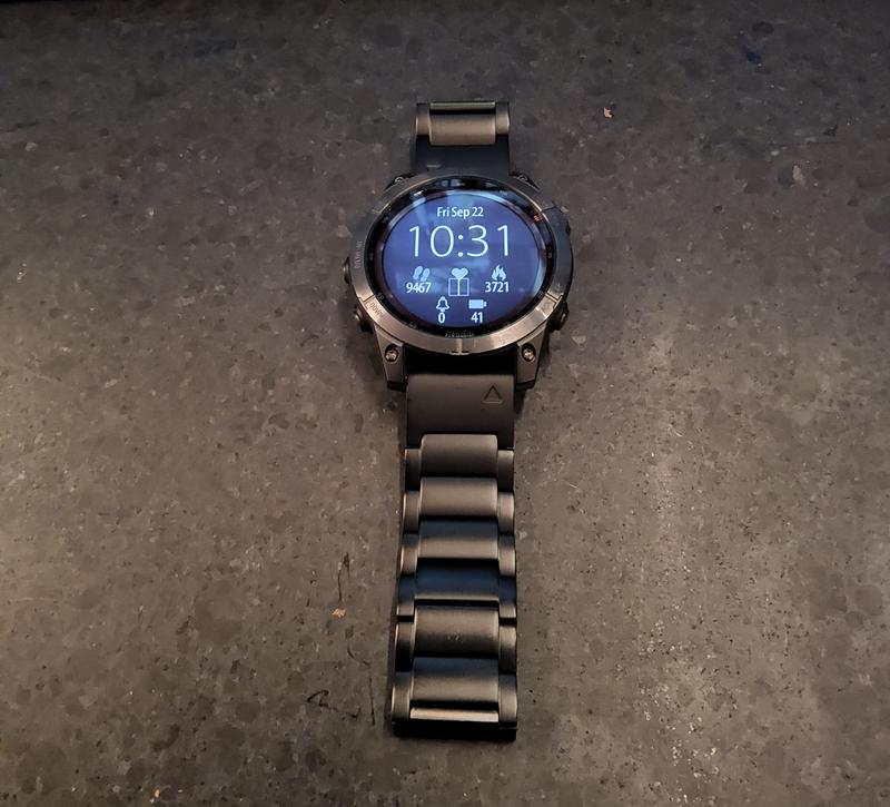 department 7 Trackers Fitness the GPS Multisport in Solar Garmin at fēnix Watch