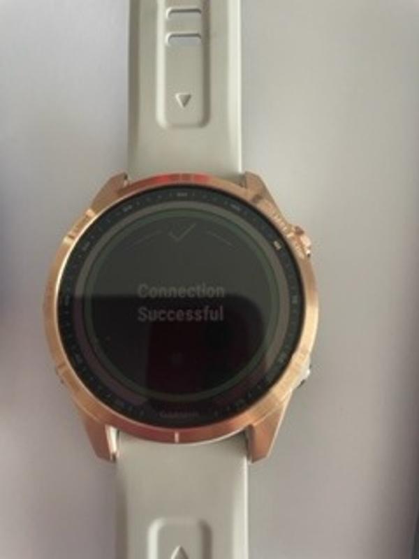 Garmin Fenix 7S PRO Solar Rose Gold, Sand Silicone Band - 010-02539-11