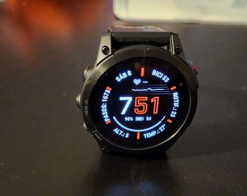 Fenix 5x hot sale touch screen