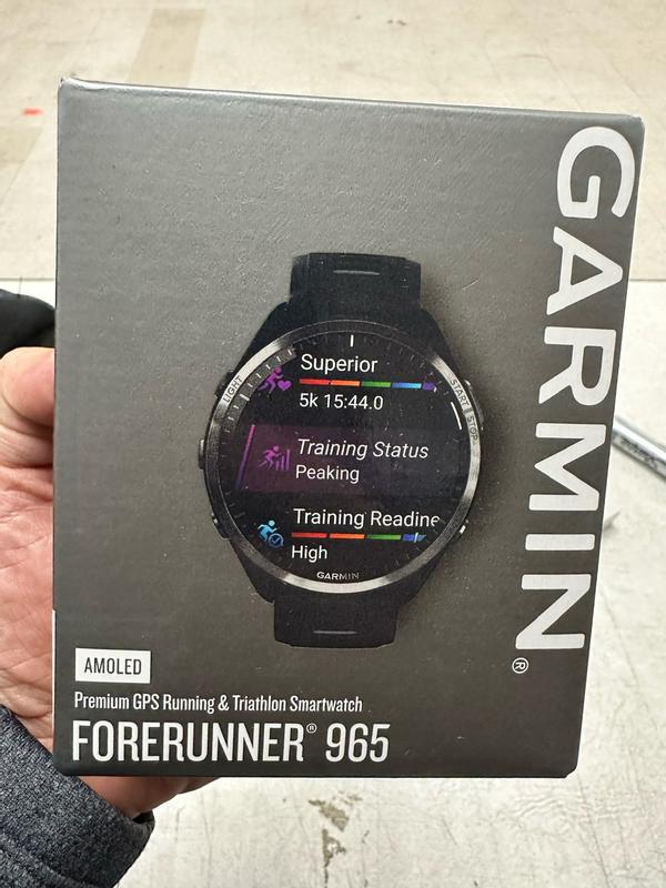 Garmin Forerunner 965 Premium GPS Running and Triathlon Smartwatch