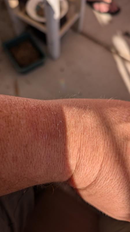 Photo submitted with review of product