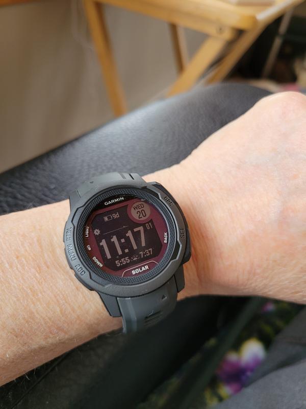 Garmin Instinct 2S Solar Smart Watch with Step Counter, Heart Rate