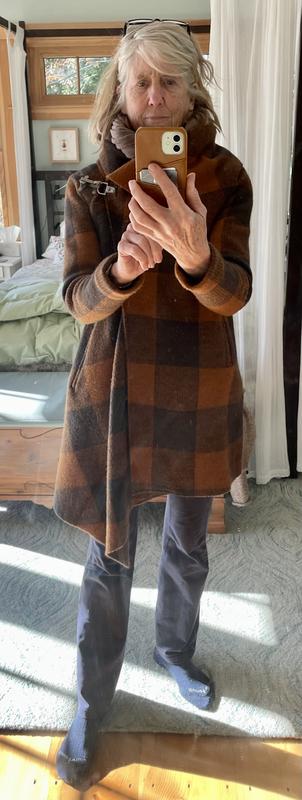 Garnet hill asymmetrical boiled wool coat best sale