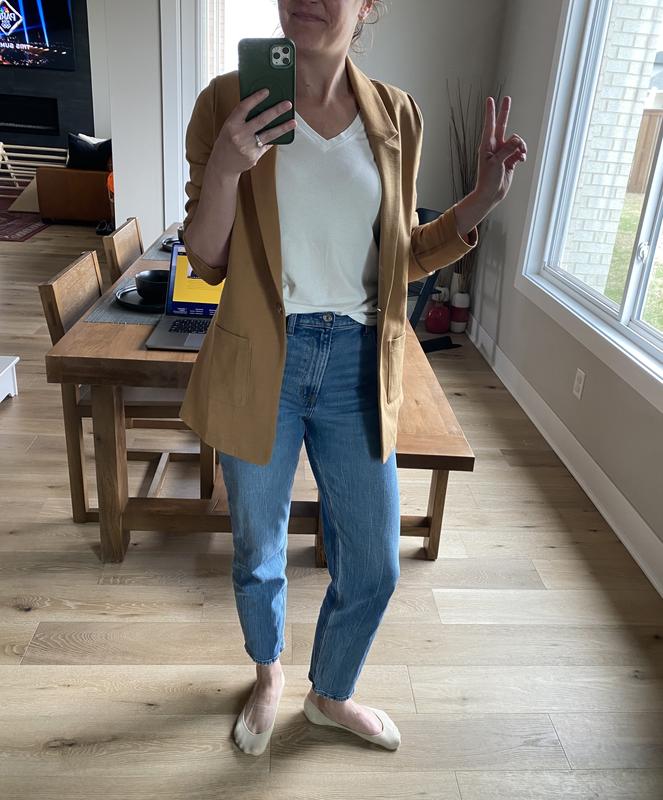 Knit Relaxed Blazer Garnet Hill