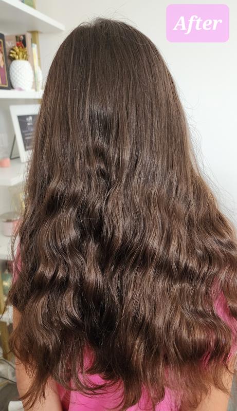 This is after 2 uses! Look at that volume and shine!