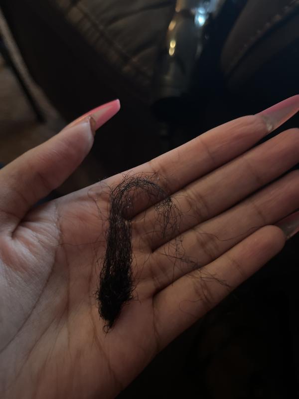 just one piece of the tons of hair i lost