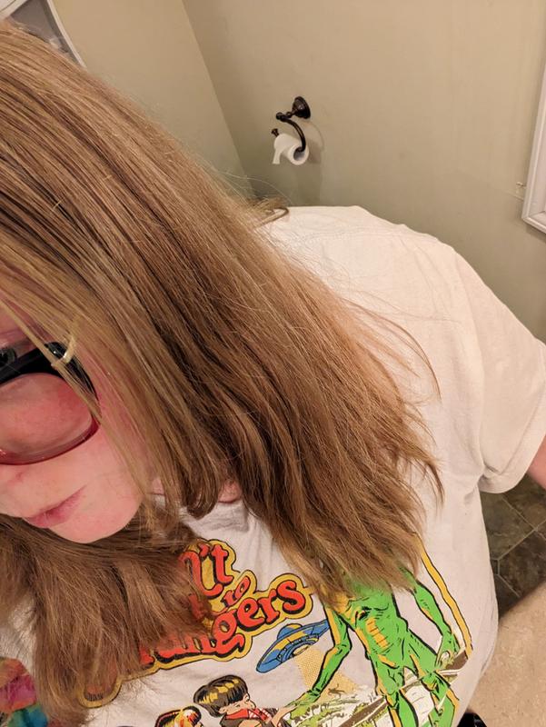 After straightening