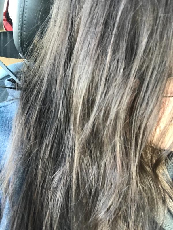 Just shampooed/conditioned no other products air dried.