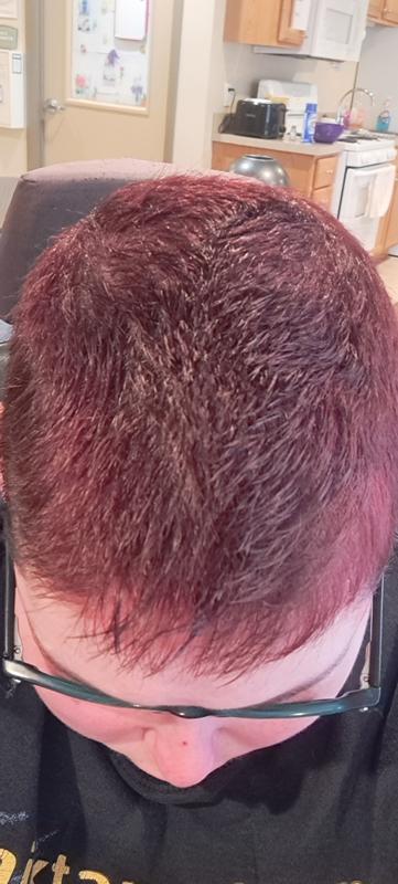 Finished product after it dried