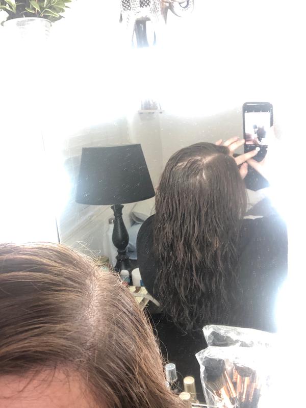 Butter on wet hair