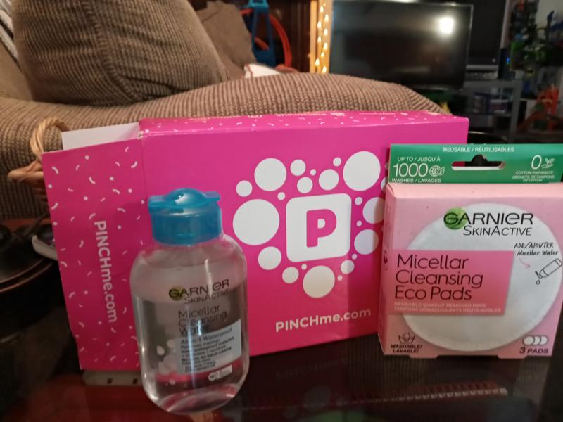 garnier skinactive micellar cleansing eco pads