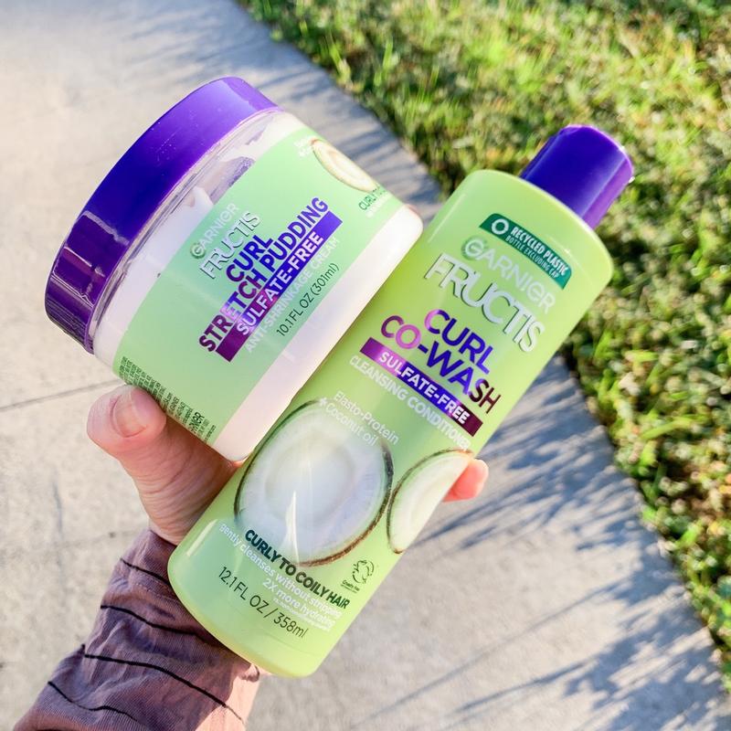 Curl Stretch Pudding Sulfate Free Anti Shrinkage Cream Garnier