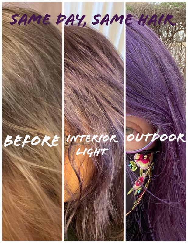 Color Sensation Intense Purple Hair Color Garnier