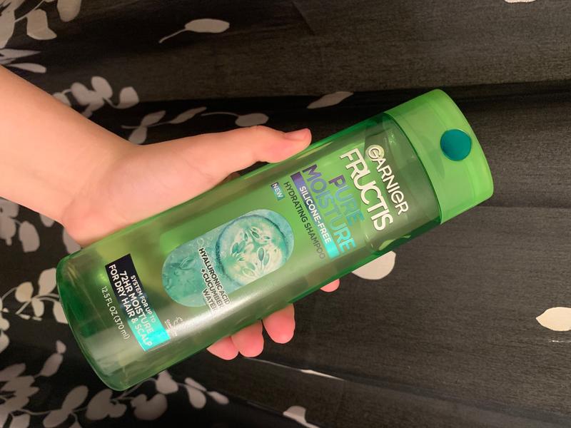 Shampoo makes it feel clean