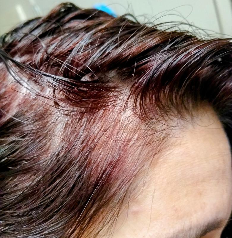 My hair is orangish, red & copper mixed!