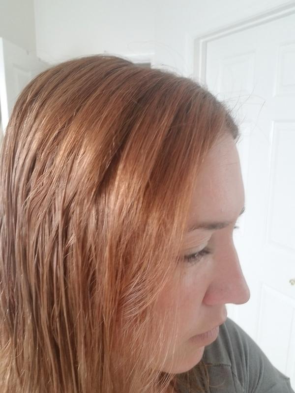 After hair mask