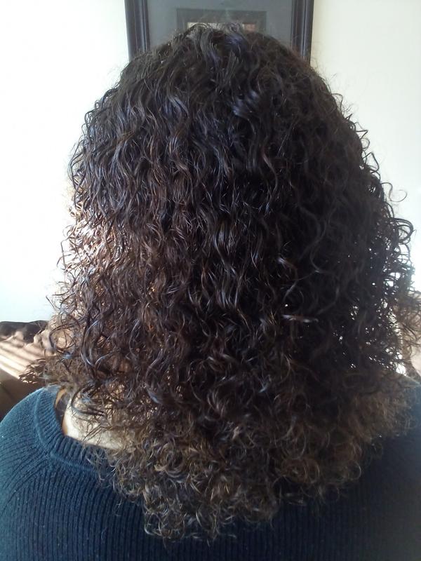 after using Hair Honey Milk