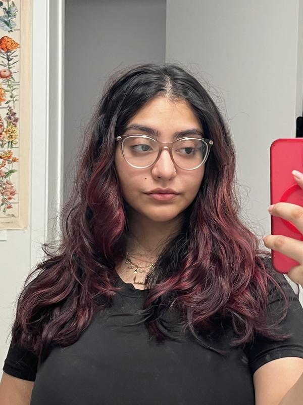 What it did to my hair.