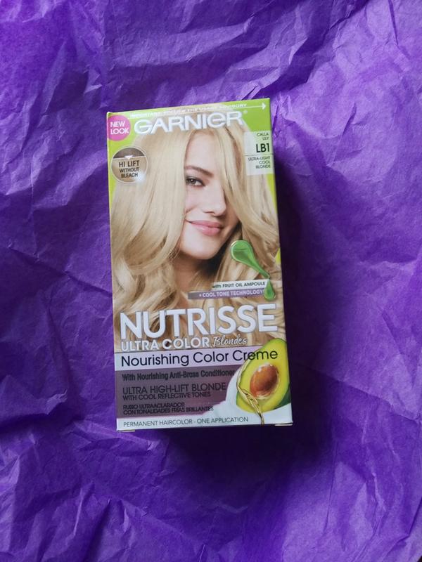 Nutrisse Ultra-Color - Ultra Light Cool Blonde Hair Color - Garnier