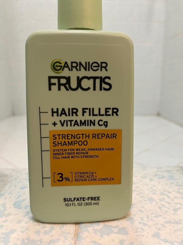 Garnier Fructis Hair Filler Strength Repair Shampoo, Weak, Damaged