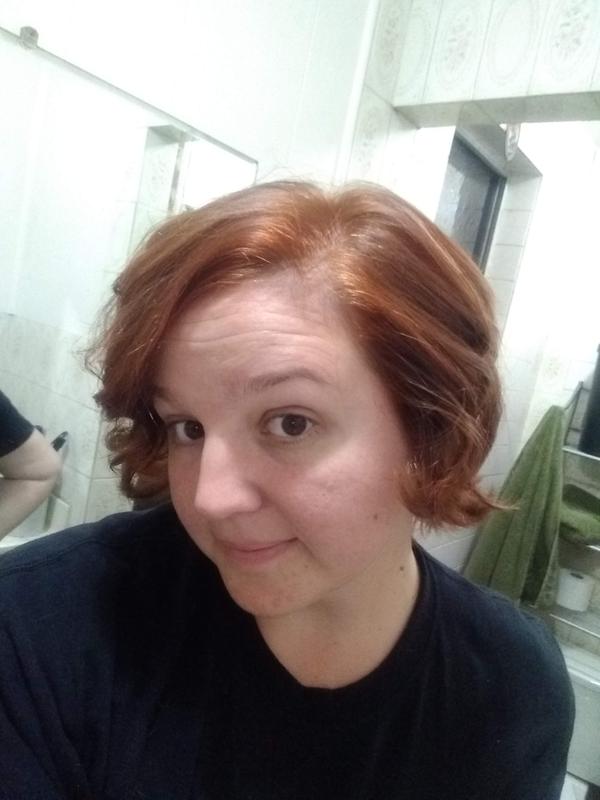 Look at this gorgeous color and bounce! Seriously adore how this color turned out!