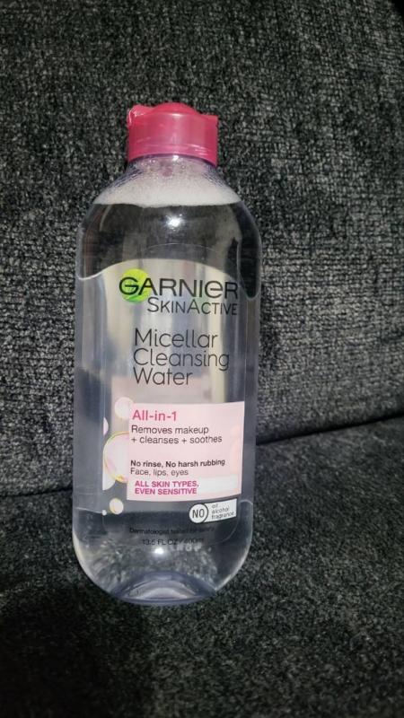 SkinActive Micellar Cleansing Water & Makeup Remover with Rose Water For  Normal to Dry Skin