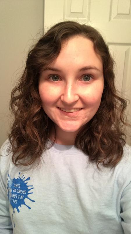 After my hair dried