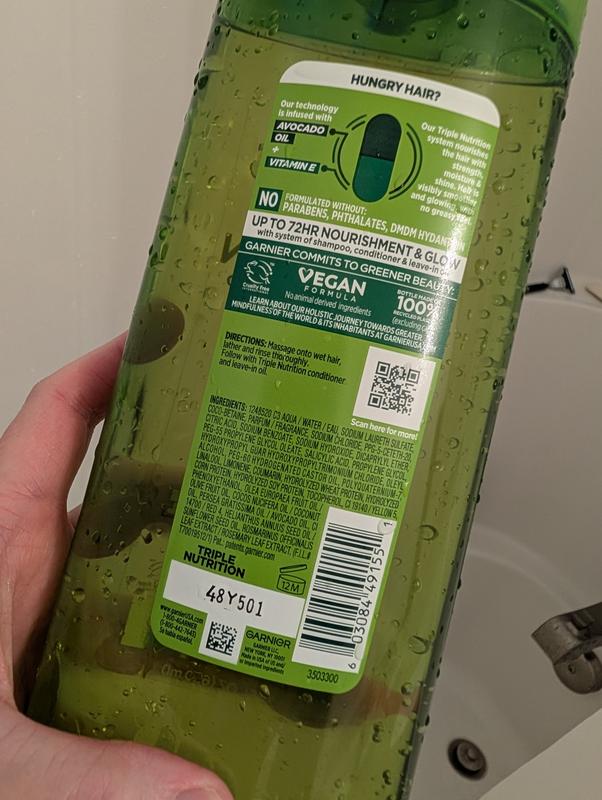 NEW product labels front and back.