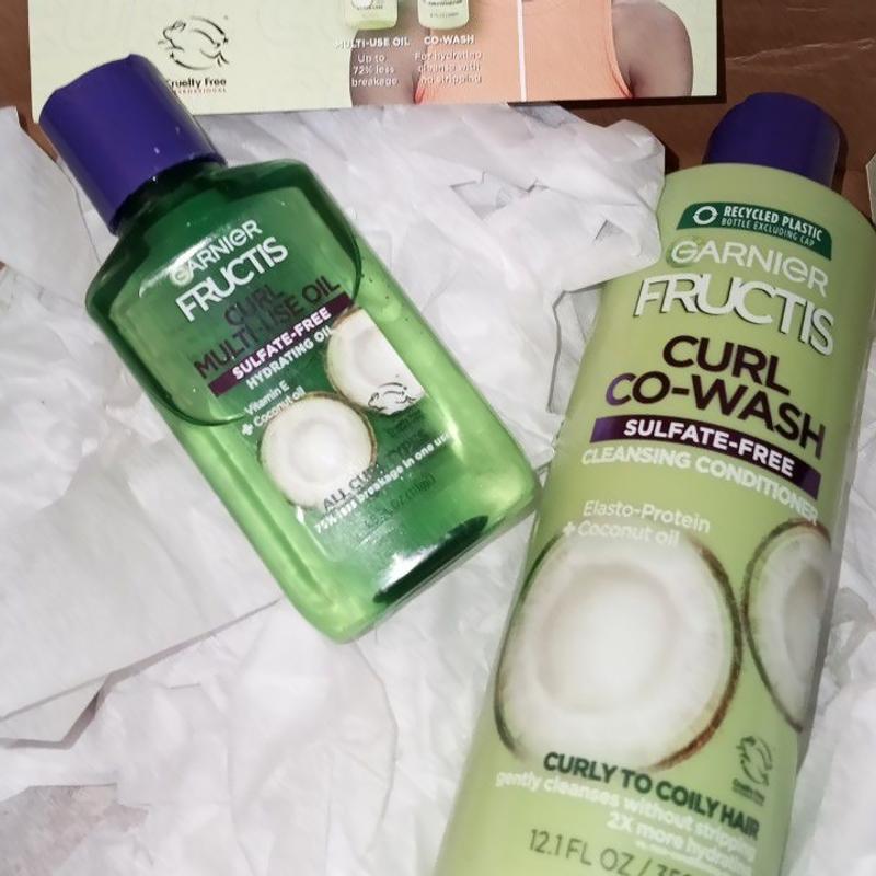 Multi Use Hydrating Hair Oil Curl Multi Use Oil Garnier